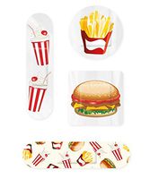 NPW OUCH! Deluxe First Aid Tin - Fast Food