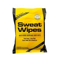 Body Wipes to Clean Sweat, Dirt, & Deodorize - 12 XL Package Travel Wipes For Rinse Free Shower