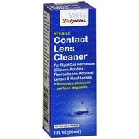 Walgreens Original Contact Lens Cleaner 1 fl oz