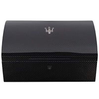 Cigar Humidors Cigar Box - Cigar Humidor Cedar Wood Double-Layer Large Capacity Alcoholization Box Built-in Humidifier