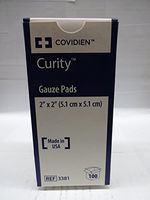 Curity Sterile Gauze Pads - 2 x2 Inches, 12 Ply - 100 per Box