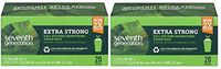 Seventh Generation, Drawstring Kitchen Trash Bags 13 gal, 20 count (2 Pack)