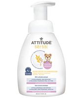 ATTITUDE Sensitive Skin, Hypoallergenic Baby Bottle & Dishwashing Foam, Fragrance Free, 9.9 Fluid Ounce