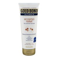 Gold Bond Ultimate Eczema Relief Skin Protectant Cream - 8 oz Tube, Pack of 3