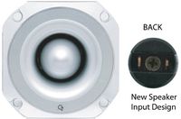 O2 OP24 1.5 inch Titanium Bullet Tweeter, 200 Watts, 4 Ohm (O2 OP-24)