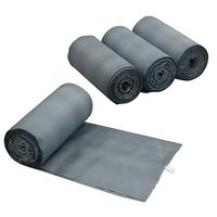 Teyyvn 8 Gallon 100% Biodegradable Compost Kitchen Bags, Gray, 140 Counts