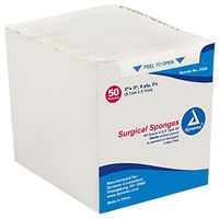 Dynarex Surgical Gauze Sponge Sterile 8 Ply, 2 x 2 Inch, 30 Count