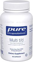 Pure Encapsulations - Multi T/D - Hypoallergenic Multivitamin/Mineral Formula Providing a Concentrated Core of Nutrient Essentials - 60 Capsules