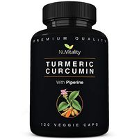 Turmeric Curcumin with Piperine (Black Pepper Extract) - 120 Veggie Capsules - Premium Quality with 95% Standardized Curcuminoids - Best Absorption & Potency - Pain Relief & Joint Support Supplement