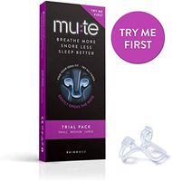 Rhinomed Mute Anti Snoring Aid Solution, Nasal Dilator for Snore Reduction, Breathe Better, Sleep Aid, Comfortable Nose Vent, Assorted