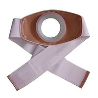 Ibnotuiy 2PCS Ostomy Belt Unisex Ostomy Hernia Support Belts Medical Abdominal Binder Stoma Band for Colostomy Patients (M)
