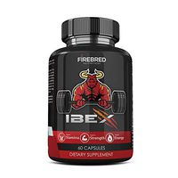 Ibex Testosterone Booster for Men 60 Capsules Improved Stamina, Strength, Metabolism, Burn Fat & Build Lean Muscle