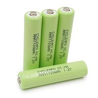 CYCLENPO 2,100 Cycle Pre-Charged Ni-MH 1100mAh AAA Rechargeable Batteries for Remotes, Clocks, Toys, Controllers etc. (4 Pack)