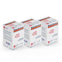 Unna Boot with Zinc by Sion Biotext - Flexible Compression Bandage Maintain Moist Healing Environment Medical Dressing Wrap - EMS First Aid Supplies - 3 Inches X 10 Yards Roll (Pack of 3)