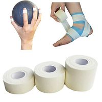 Bandage Tape SENRISE Self-Adhesive Elastic Bandage, Strong Athletic Strapping Tape for Joint Support, Comfortable Sports, Rugby, Football Tape for Stabilisation (1 PC, 7.5cm×4.5m, White)