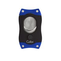 Colibri S-Cut Cigar Cutter - Black & Blue
