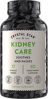 Crystal Star - Kidney Care - Helps Body Prevent Kidney Stones from Forming- 60 Vegetarian Capsules - previously named Stone Defense