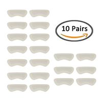 Heel Pads,10 Pairs Self-Adhesive Shoe Insoles Foot Care Protector,Prevent Heel Rubbing and Blisters for Women and Men,One Size Fits All