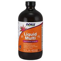NOW Supplements, Liquid Multi, Wild Berry Flavor, 16-Ounce
