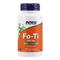 NOW Supplements, Fo-Ti (Ho Shou Wu)560 mg, 100 Veg Capsules