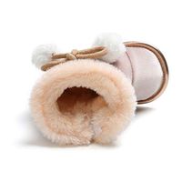 Infant Baby Girls Boys Winter Warm Snow Boots Anti-Skid Soft Cozy Plush Ankle Booties Newborn Crib Shoes
