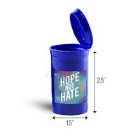 Hope Not Hate First Aid Case Pill Container ID 7441B