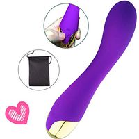 G-Vibra Powerful 10 Different Velocity Safety Silicone USB Rechargeable Silent Food-Grade Silicone 100% Waterproof Massager with a Small Bag, Massage for Body Neck Shoulder