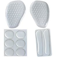 Gel Heel Grips Pads High Heel Grips Pads Adhesive Heel Inserts Pads Heel liners-10 Pieces.