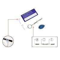 LifeArt Blue Light Test Accessories,Including Torch/Card/Small Screwdriver/Anti-Slip Ear Hooks