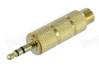 F YL 1/8 3.5mm Male to 1/4 6.3mm Female Stereo Headphone MIC Adapter Buy 2 Get 1 Free