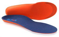 Dr. Foot's Orthotics Insoles for Flat Feet - Arch Support Shoe Inserts for Plantar Fasciitis, Foot & Heel Pain, High Arches and Over-Pronation, Comfort & Relief for Men and Women - M