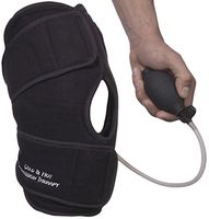 NatraCure Hot/Cold & Air Compression Knee Brace Support - (6022 CAT) - Alleviates Knee Pain from Meniscus & ACL Tear, Arthritis, Sports Injury, Running, and Joint Pain