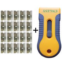 1pc Glue Scraper + 20pcs Blades