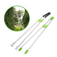 Aluminum Grabber Reacher Tool, 35" Extra Long Handy Mobility Aid, Trash Picker, Garden Nabber, Long Arm Extender, 2 Pieces