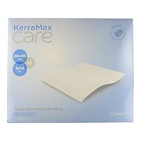 KerraMax Care 8"x12" Super Absorbent Wound Dressing (PRD500-380) – Absorbs Exudate and Isolates it, Preventing Leaks or Drips for Improved Patient Comfort and Wound Care Treatment (Box of 5)