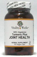 Turmeric Plus Joint Health Vitality Works 60 Caps