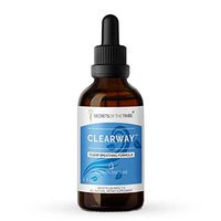 Secrets Of The Tribe - Clearway, Herbal Supplement Blend Drops Alcohol Liquid Extract, Clear Breathing Formula (4 fl oz)