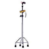 Four-Legged Cane Walker Adjustable Height Non-Slip Aluminum Crutches for The Elderly to Use Mobile Assist