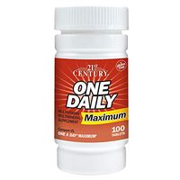21st Century One Daily Maximum Tablets, 100 Count (Pack of 2)