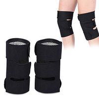 Knee Braces,1 Pair Tourmaline Self-Heating Magnetic Therapy Protective Belt Arthritis by Filfeel