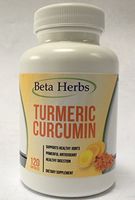 Pure Turmeric Curcumin 1000mg with BioPerine to enahnce bioavailibity of Turmeric - 120 Capsules: Powerful Anti-oxidant and Anti-inflammatory for Joint Pain Relief.