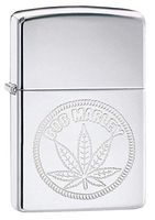 Custom Personalized High Polish Chrome Windproof Lighter Bob Marley- Free Engraving # 29769