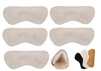 Sohapy 3 Pairs Heel Grips Liner Cushions Inserts Heel Pads for Loose Too Big Hoes Premium Leather Improved Shoe Fit and Comfort Heel Back Sticks get Relief from The Pain (Gray)