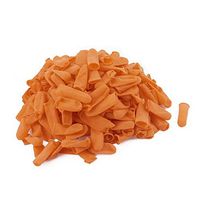 uxcell 300 Pcs M Prevent Slip Rubber Finger Cots Protector Fingertip Gloves Anti Static by MariaP