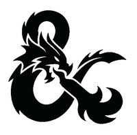 Legacy Innovations Dungeons and Dragons and Black Decal Vinyl Sticker|Cars Trucks Vans Walls Laptop| Black |5.5 x 5.5 in|LLI669