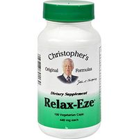 Dr. Christopher'S Formulas Relax Eze 100 Vcap