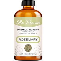Ola Prima 4oz - Premium Quality Rosemary Essential Oil (4 Ounce Bottle) Therapeutic Grade Rosemary Oil
