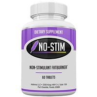 Non Stimulant Fat Burner Diet Pills That Work- No Stimulant Appetite Suppressant & Best Caffeine Free Weight Loss Supplement for Women & Men- Natural Thermogenic Fat Loss Pill - No-Stim 60 Tablets