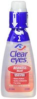 Clear Eyes Redness Relief Drops, 0.50 Ounces (Pack of 6)