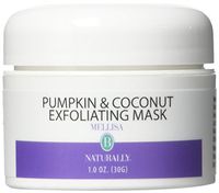 MELLISA B NATURALLY Pumpkin Coconut Exfoliating Mask, 0.02 Pound